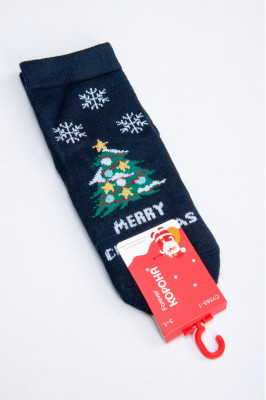 Шкарпетки дитячі новорічні кашемір